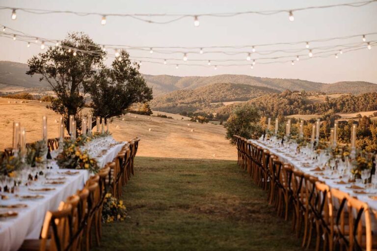 Wedding in Podere Calvaiola imperial table